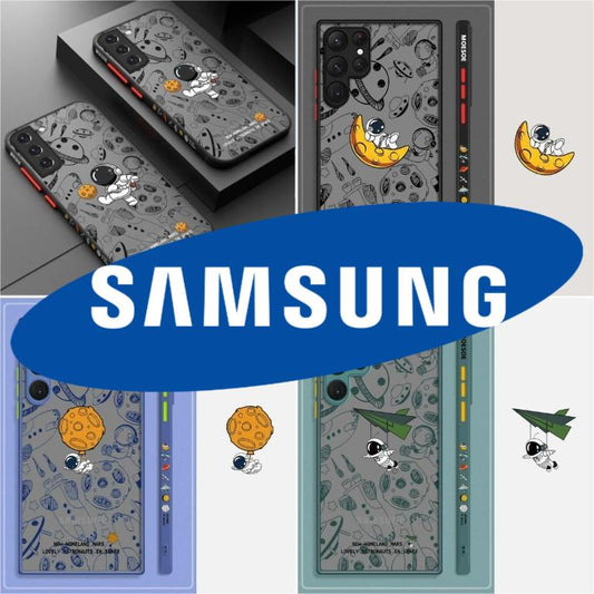 #06 Funda Para Samsung Serie de Astronautas