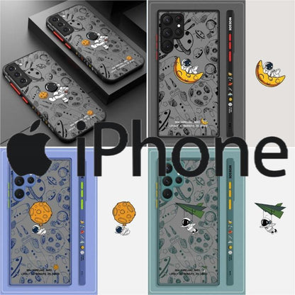 #06 Funda Para iPhone Serie de Astronautas