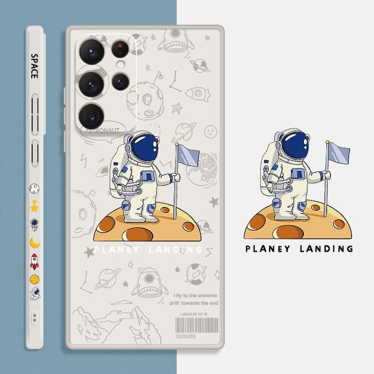 #03 Funda Para Samsung Serie de Astronautas