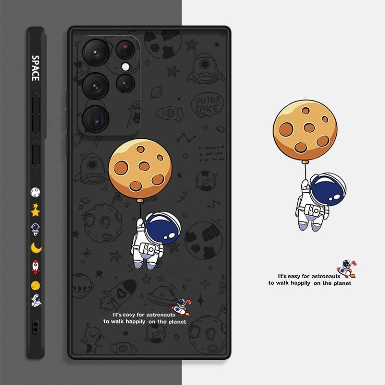 #03 Funda Para Samsung Serie de Astronautas