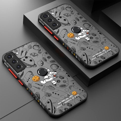 #06 Funda Para iPhone Serie de Astronautas