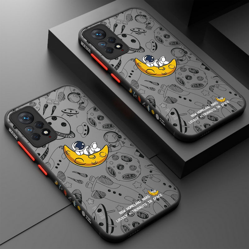 #06 Funda Para iPhone Serie de Astronautas