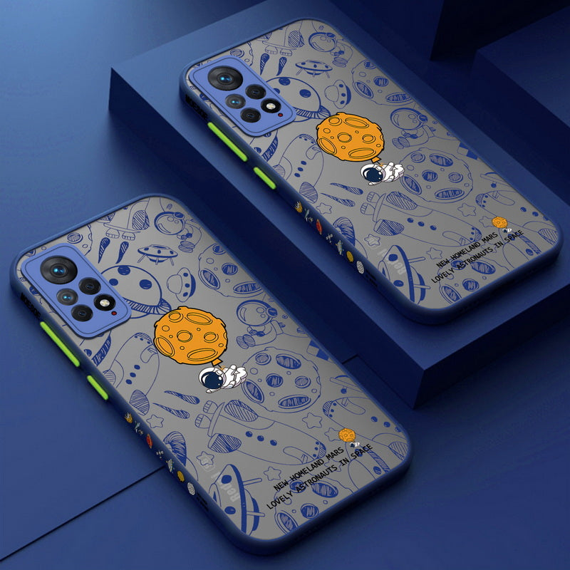 #06 Funda Para iPhone Serie de Astronautas